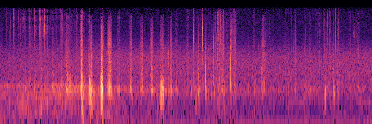 Spectrogram: Caribou sniffing, sesamoid clicking